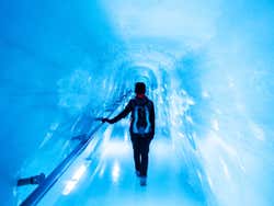 Palais des glaces à Jungfraujoch