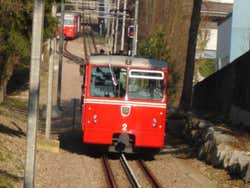 Train à crémaillère à Zurich